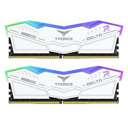 T-Force Delta RGB 32GB DDR5 8000MHz White RAM CL38 XMP 3.0 Kit T-Force Delta RGB 32GB DDR5 8000MHz White RAM CL38 XMP 3.0 Kit